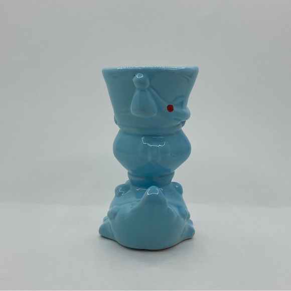 Vintage Anthropomorphic Blue Duck Bud Vase/Egg Cup - Picture 4 of 6